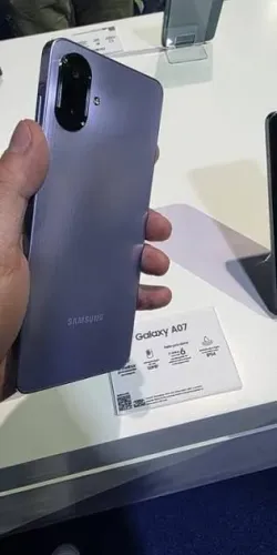 Samsung A07 Novo na Caixa