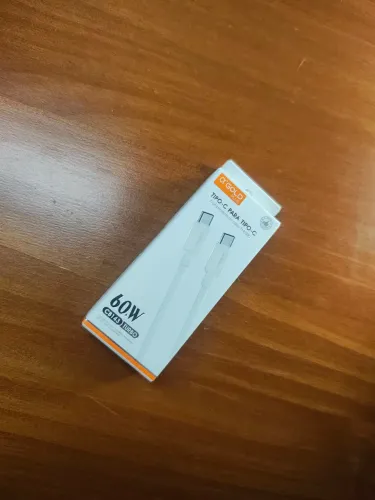 ? Cabo USB-C para USB-C 60W