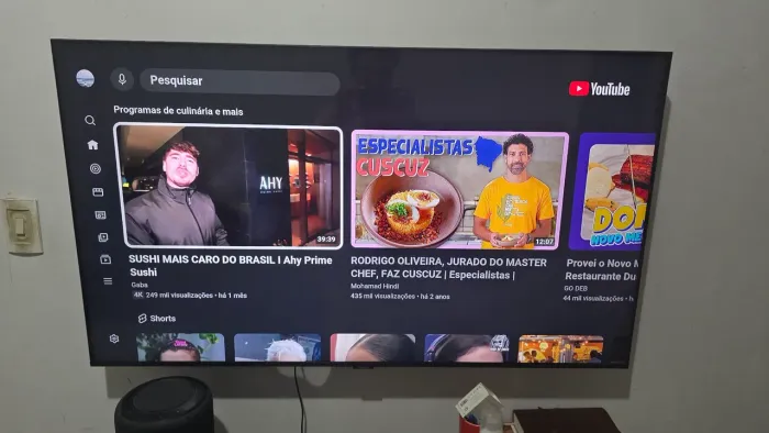 Smart TV Samsung 50 polegadas com comando de voz - motivo, vou me mudar 