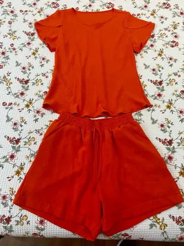 Conjunto laranja M 