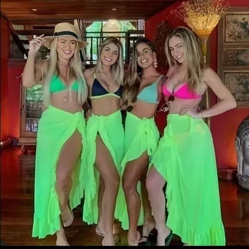 Saída de Praia Pareo Neon