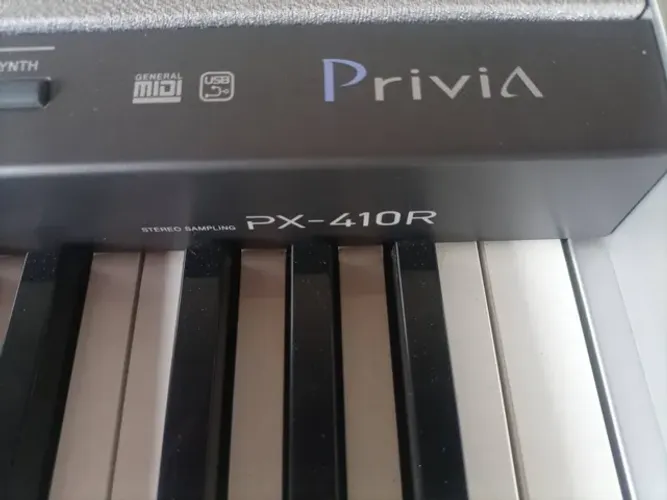 Piano digital casio privia 410r 