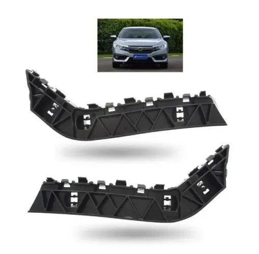 Par Guia Parachoque Dianteiro Honda Civic G10 2017 2018 2019 2020 2021