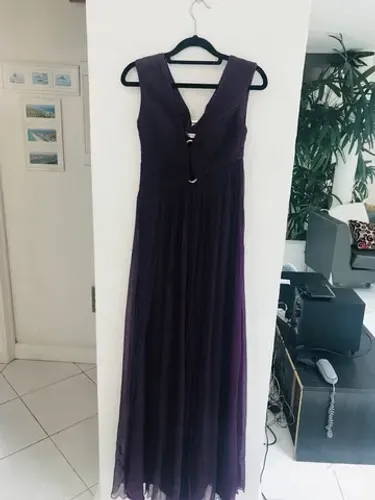 Vestido de Festa Carlos Miele Tamanho 34 100% seda