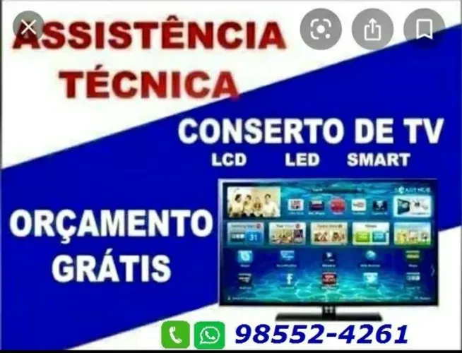 Eletrônica Conserto de TV em domicílio