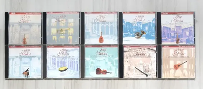Lote de CDs Revista Caras Joias da Música