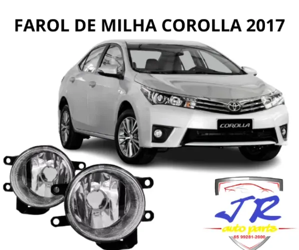 Par farol de milha corolla 2017