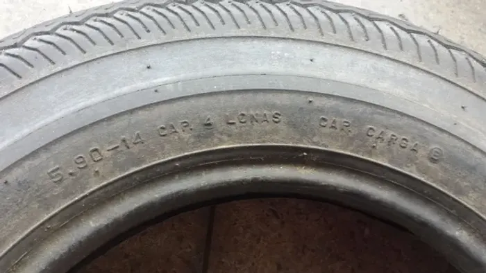 Pneu 590 14 Firestone Volkswagen Brasília 