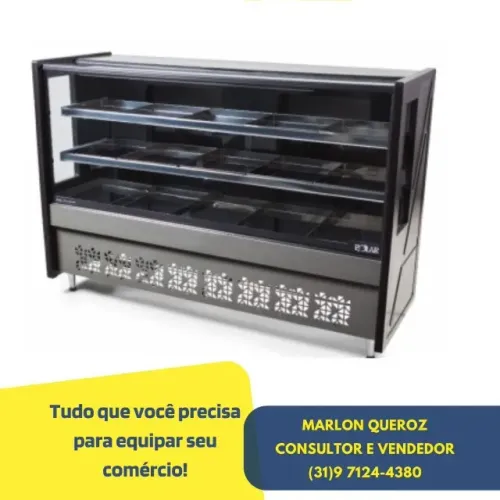 Balcão de Açougue 1,75M Polar Novo