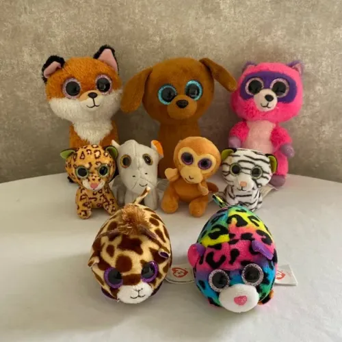 Lote 9 Pelúcias Ty McDonald's Tamanhos Variados
