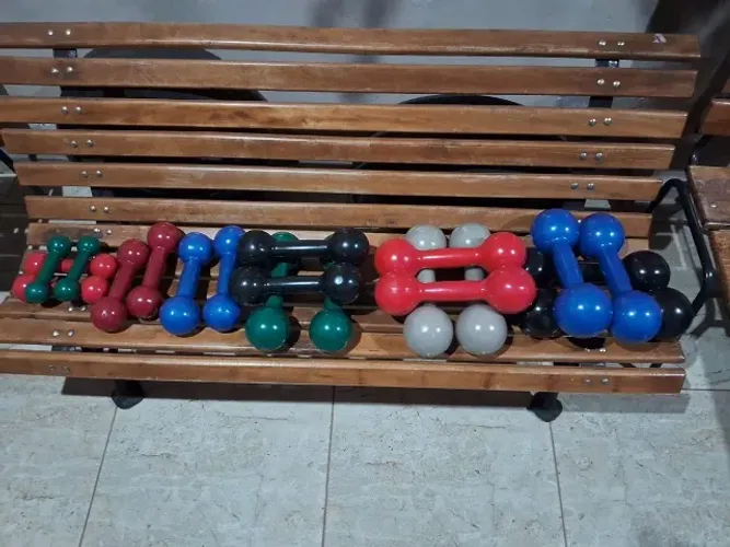 halteres bola emborrachado