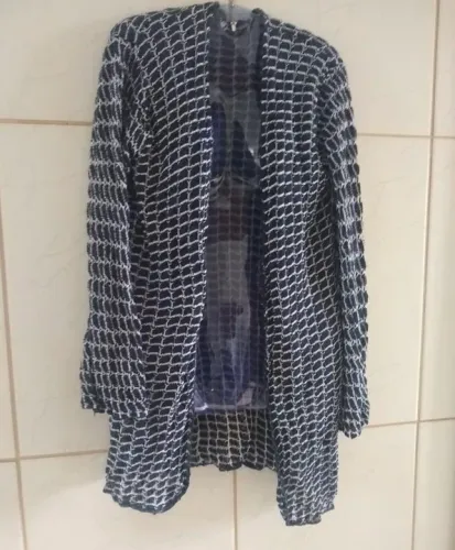 Cardigan de linha (P/M)