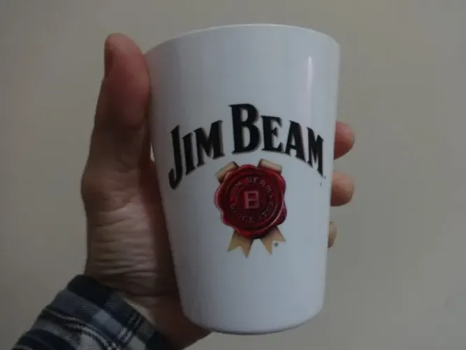 Copo jim bean colecionavel
