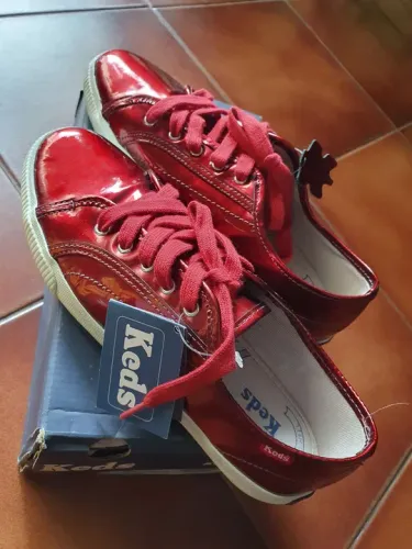 Tênis Keds Vermelho Verniz - Novo!