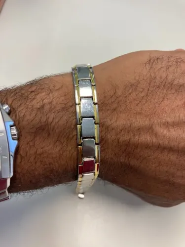 Conjunto de 4 Pulseiras Masculina - Muito lindas