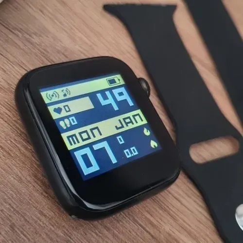 Smartwatch Iwo X8x(Faz e Recebe Ligações,mede batimentos,pressão,lê msg Whatsapp)