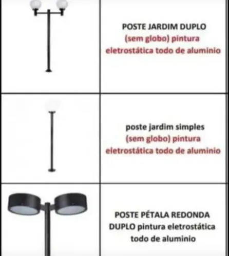 Poste de jardim 