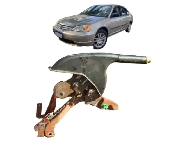 Alavanca freio de mão Honda Civic 2001/2006
