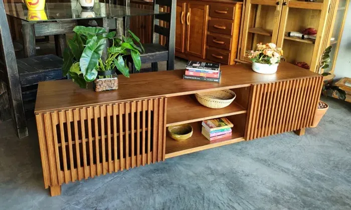 Rack madeira maciça 