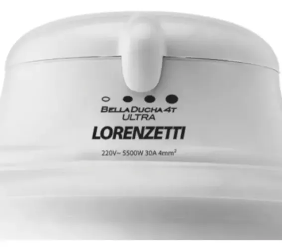 Chuveiro Lorenzetti instalado