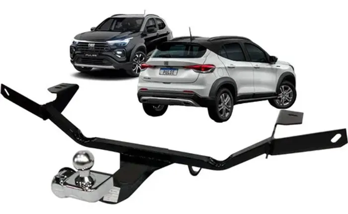 Engate Reboque Rabixo Completo 400kg Fiat Pulse 2022 A 2023