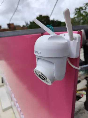 Câmera de Segurança Wifi Externa - Filmadora Sem Fio