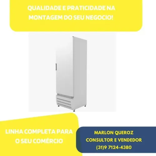Freezer Vertical Braslar Dupla Ação 127v Novo