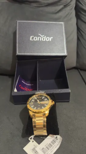 Relógio Condor Dourado Masculino