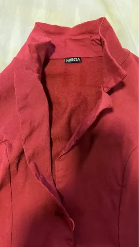 Casaco feminino vermelho MIROA