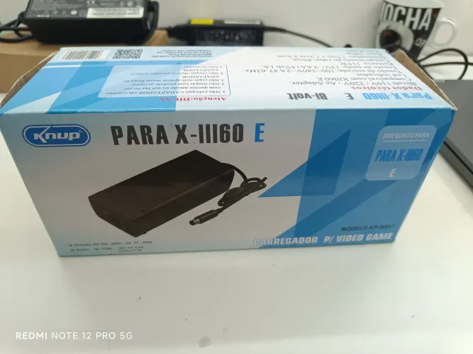 Fonte Xbox 360 super slim Knup carregador 360 slim
