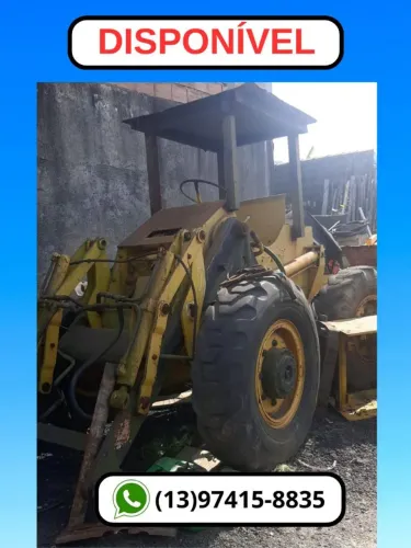 Pa carregadeira case w7 4x4 motor fundido pego carro *