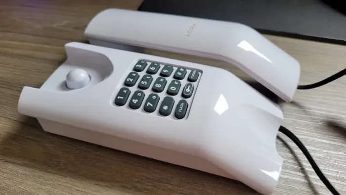 Telefone Interfone TDMI 300 cor Branco Intelbras