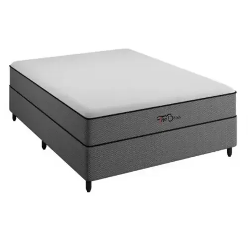 Base e Colchão casal da plumatex the boos