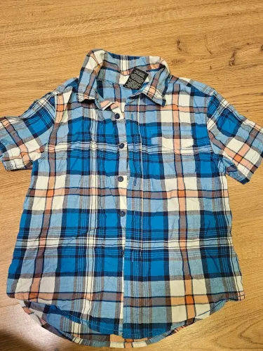 Camisa Xadrez Infantil 7 e 8 anos
