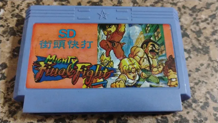 Might final fight famicom nintendinho 8 bits