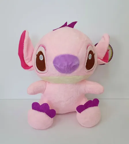 Angel Rosa de Pelúcia | Personagem Lillo & Stitch 