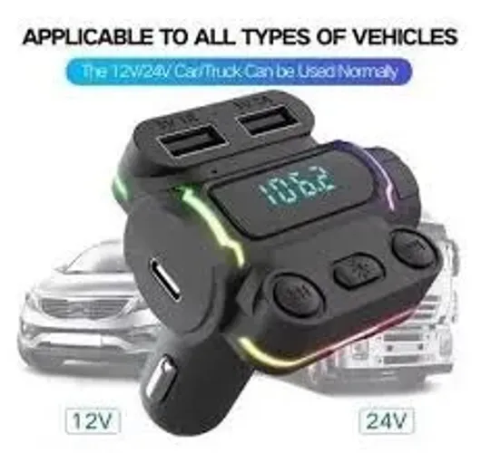 Transmissor Digital FM veicular Bluetooth PD20W PEI-CA212