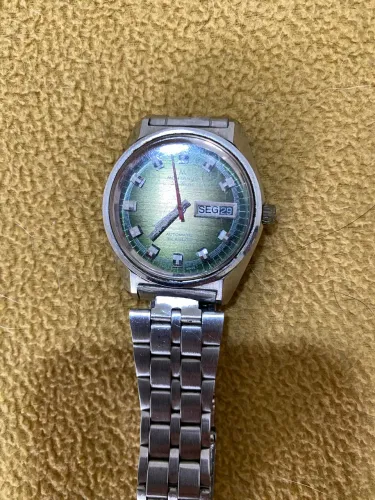 Relógio Suíço Vintage Montanus De Luxe