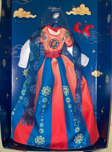 Vestido Barbie de Ano Novo Lunar 2023