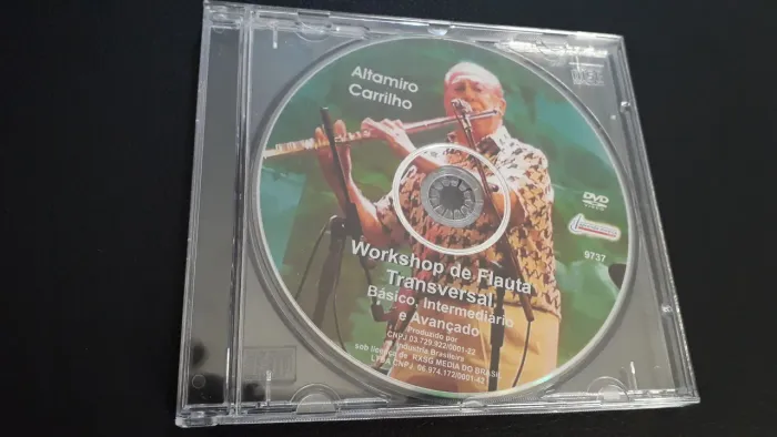 DVD Workshop de Flauta Transversal - Altamiro Carrilho