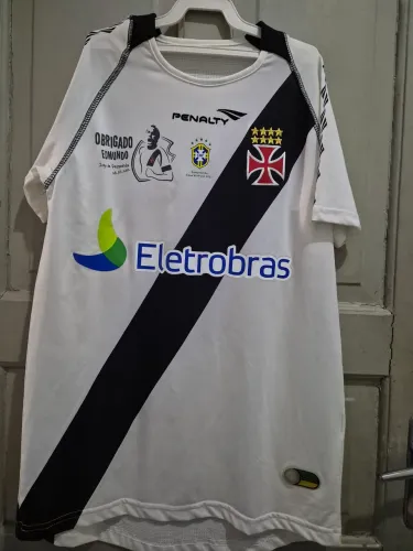 Camisa Vasco Edmundo Jogo Despedida Penalty