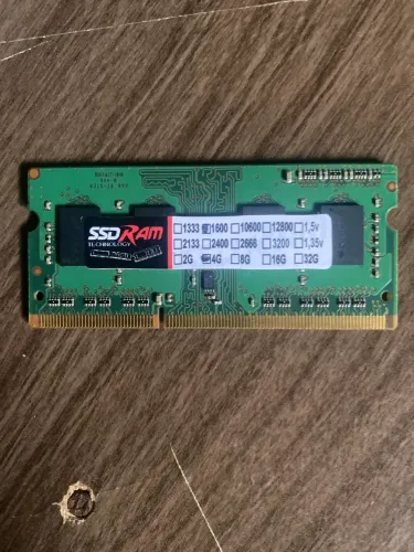 Memória ram ddr3 4g