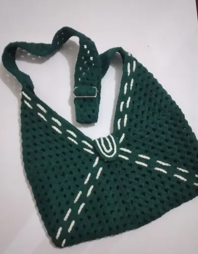 Bolsa de croche Maya