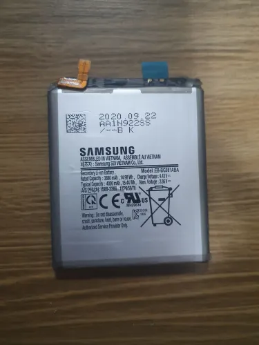 Bateria Samsung S20 nova sem uso