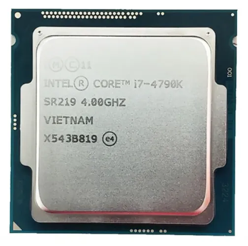 Processador gamer Intel Core i7-4790K de 4 núcleos 8 threads e 4.4GHz 