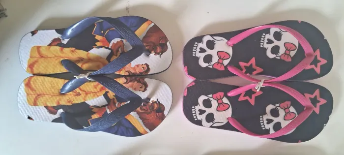 Chinelos infantis