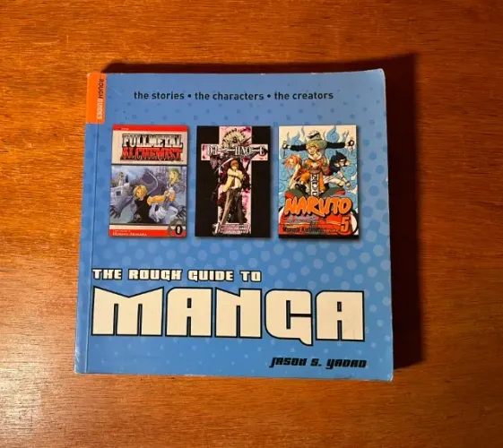 Livro The Rough Guide to Manga - Jason S. Yadao - Guia sobre mais de 50 mangás e indústria