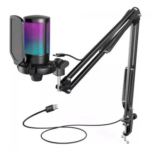 [Novo] Microfone Gamer Fifine Ampligame A6T