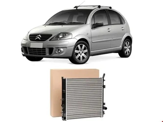 Radiador C3/208 1.4 8v 03/ 1.6 16v 03/ C/S AR Cond Manual Cod: 042534