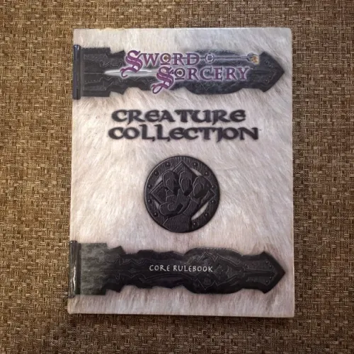 Sword & Sorcery Creature Collection Livro RPG Inglês D20
